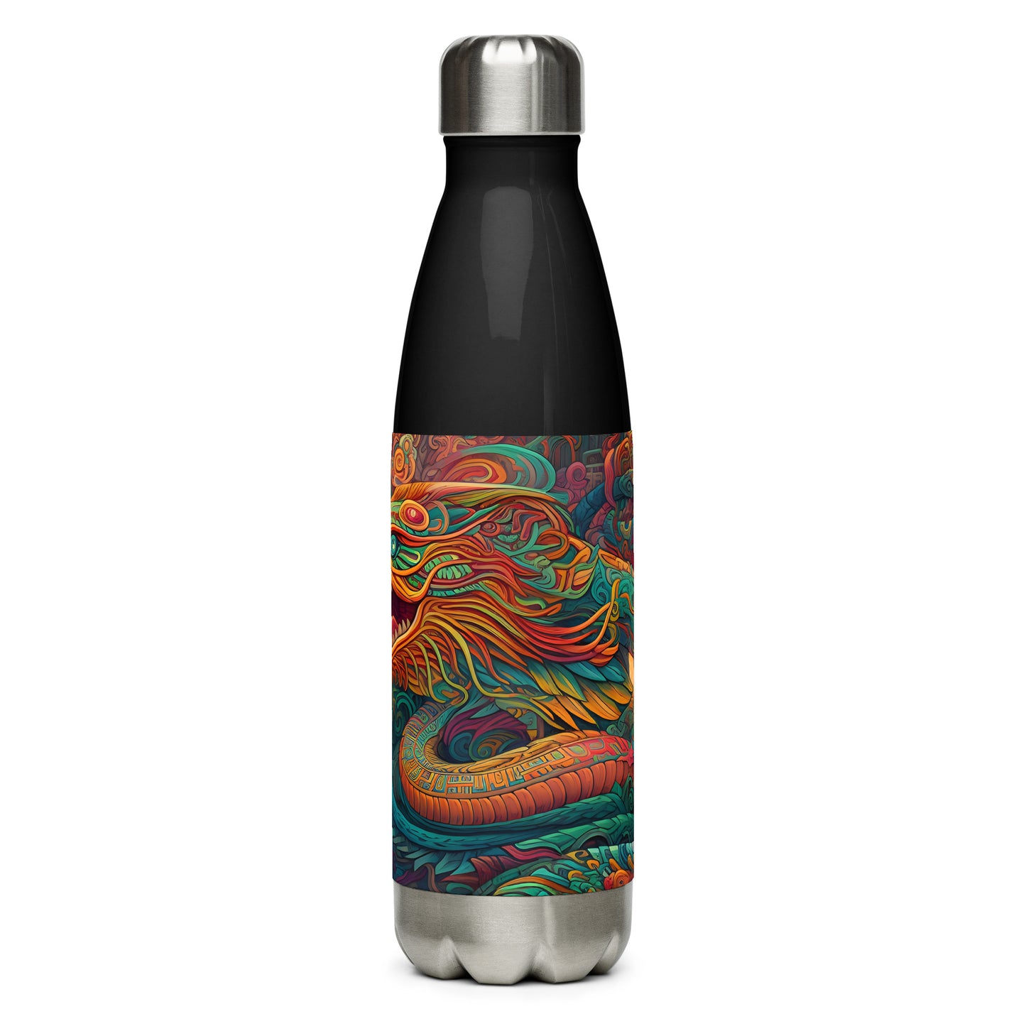 Stainless steel water bottle - Quetzalcoatl 1