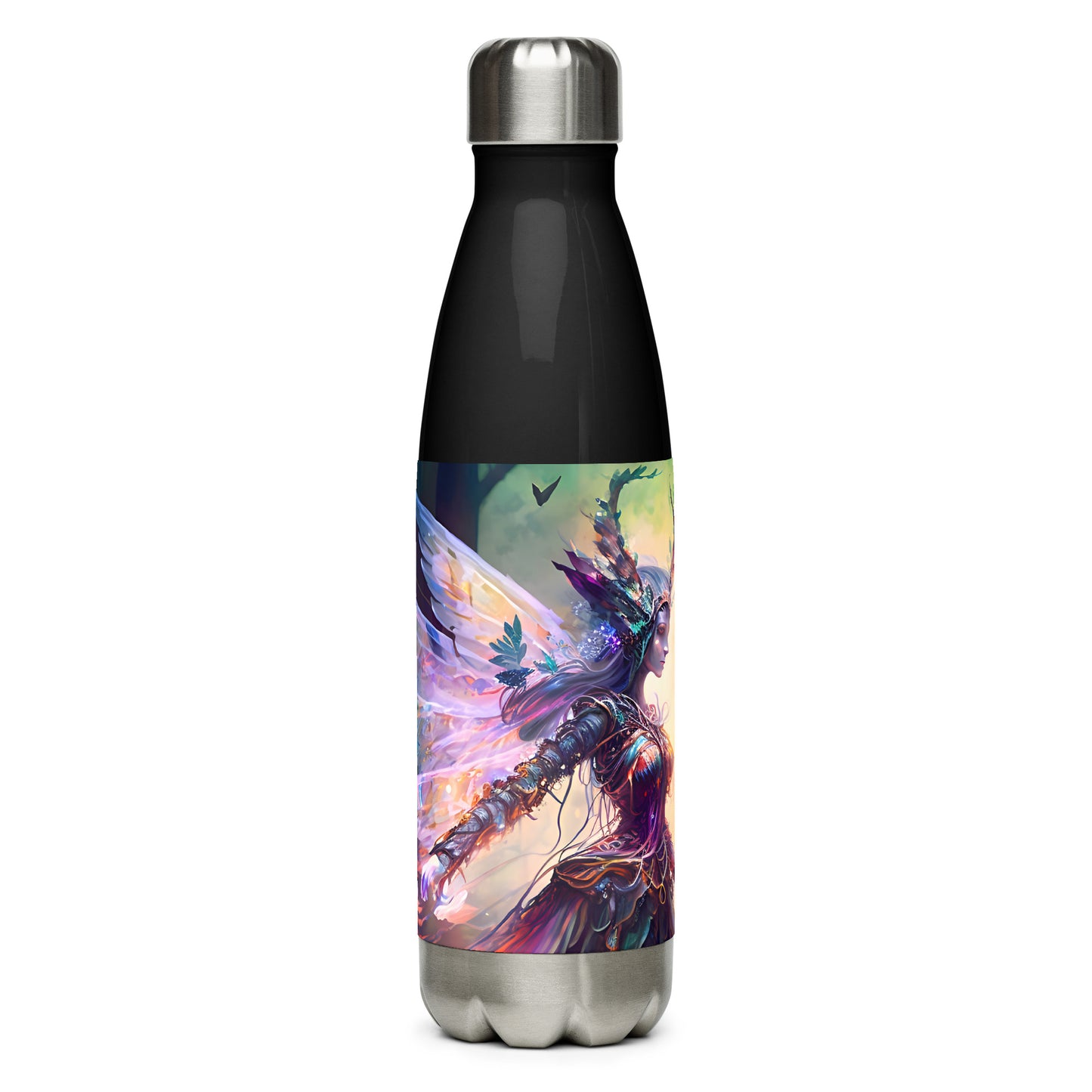 Stainless steel water bottle - Medieval Fairy