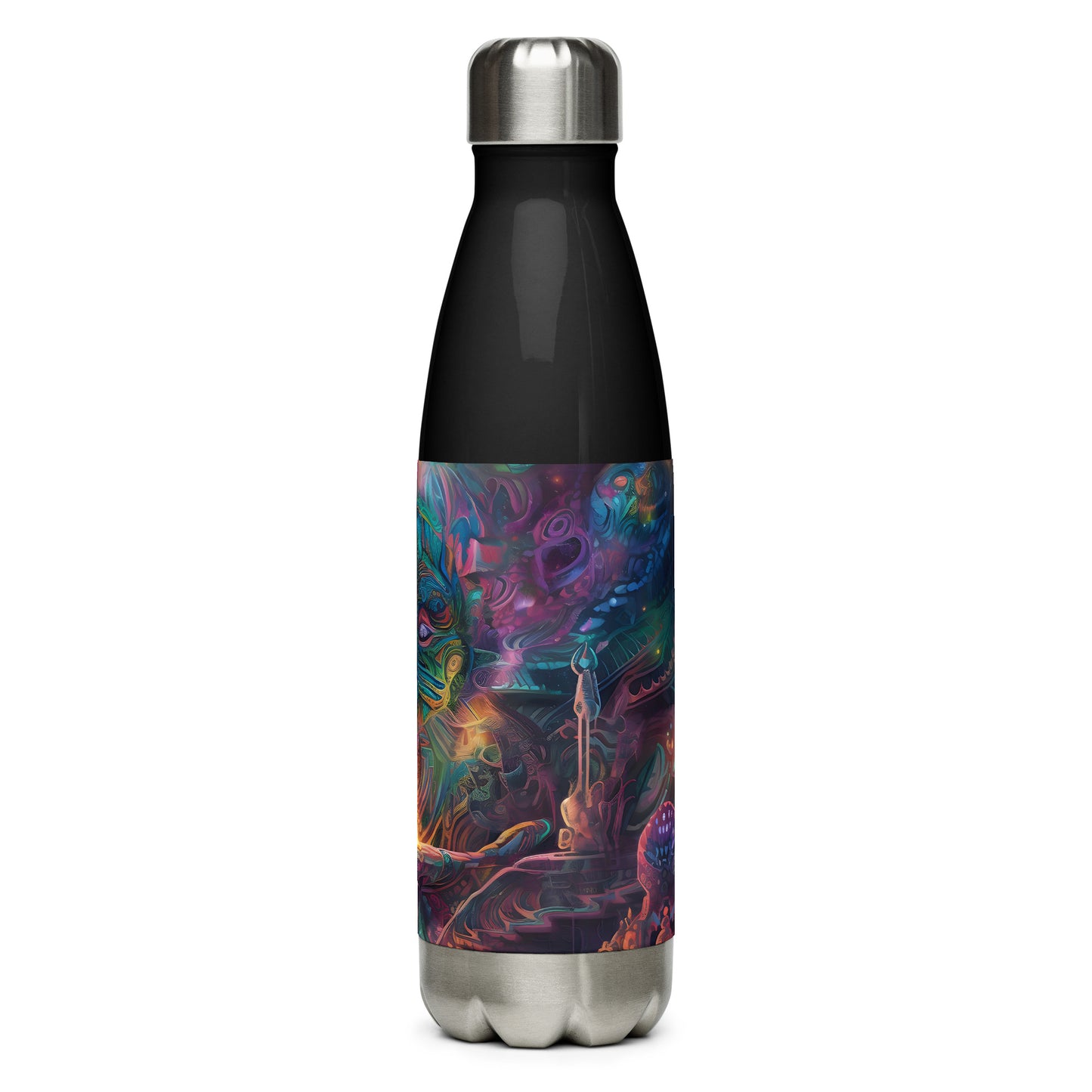 Stainless steel water bottle - Shaman Drum 3