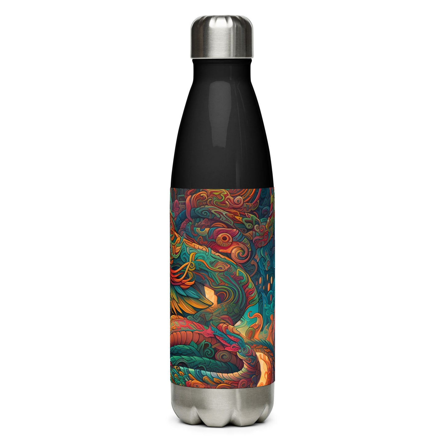 Stainless steel water bottle - Quetzalcoatl 1