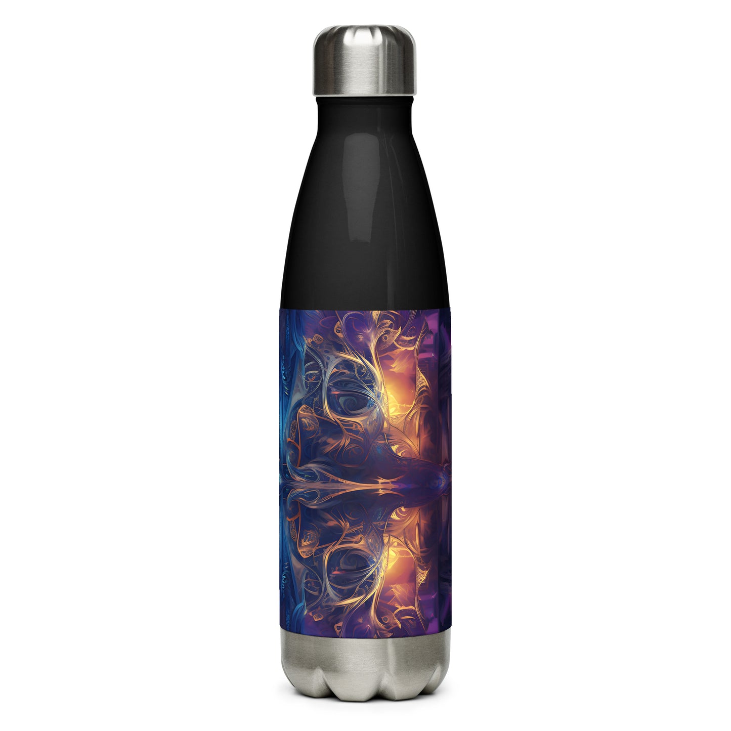 Stainless steel water bottle - Mystical Reflections 3