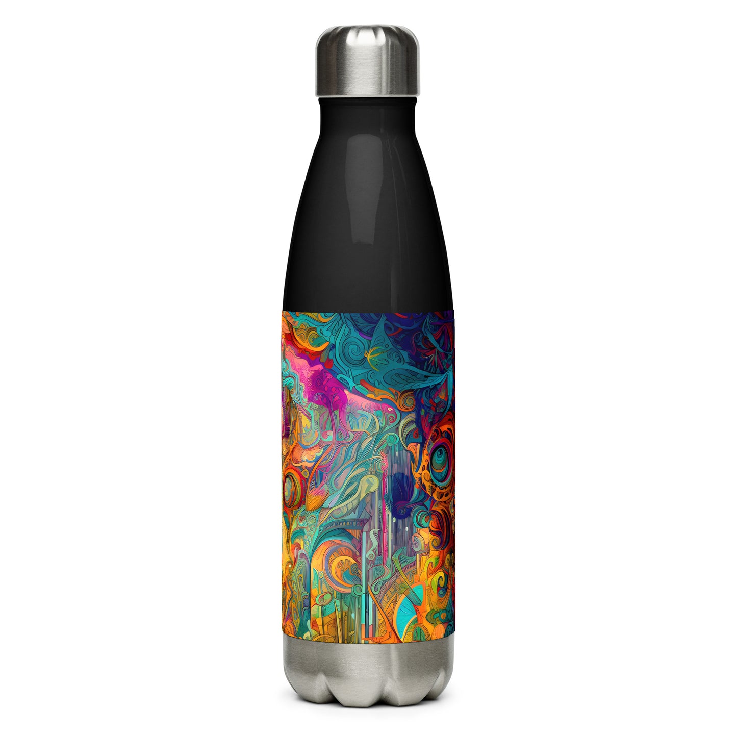 Stainless steel water bottle - Dreamweavers Tapestry 2