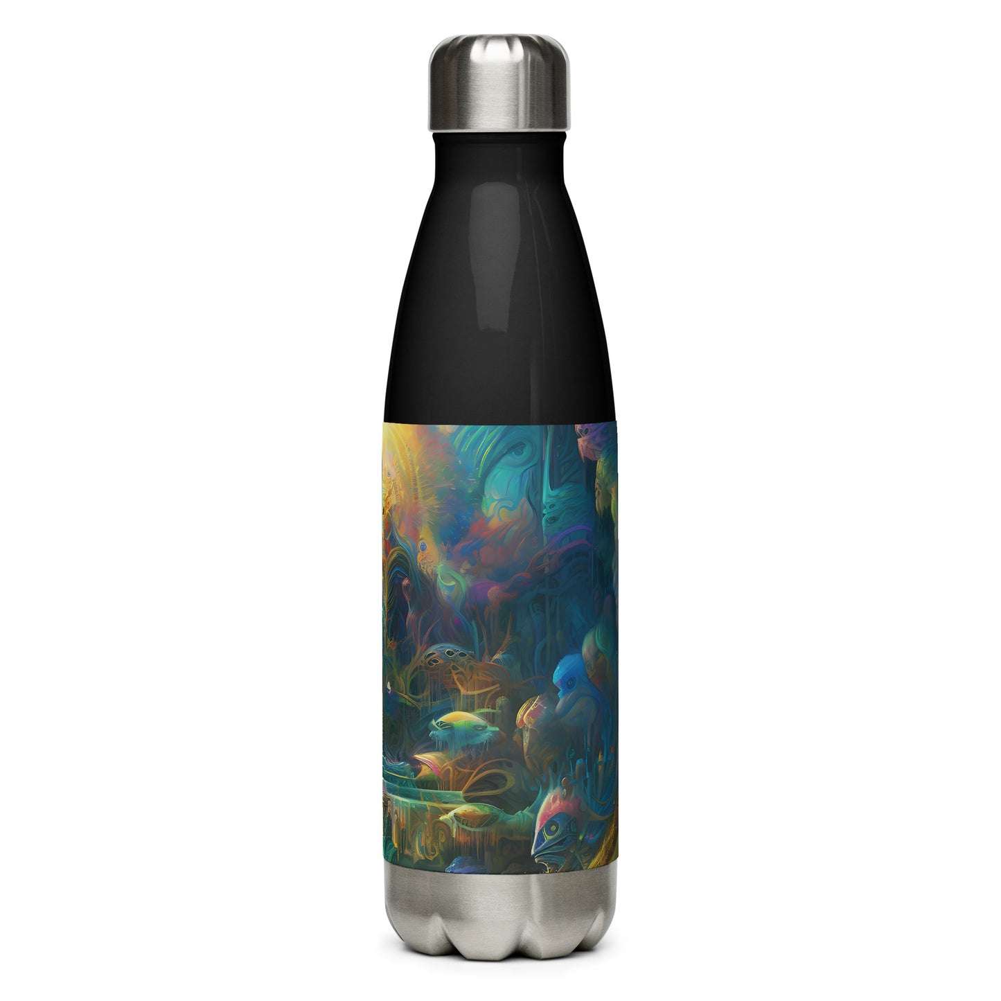 Stainless steel water bottle - Shaman Drum 1