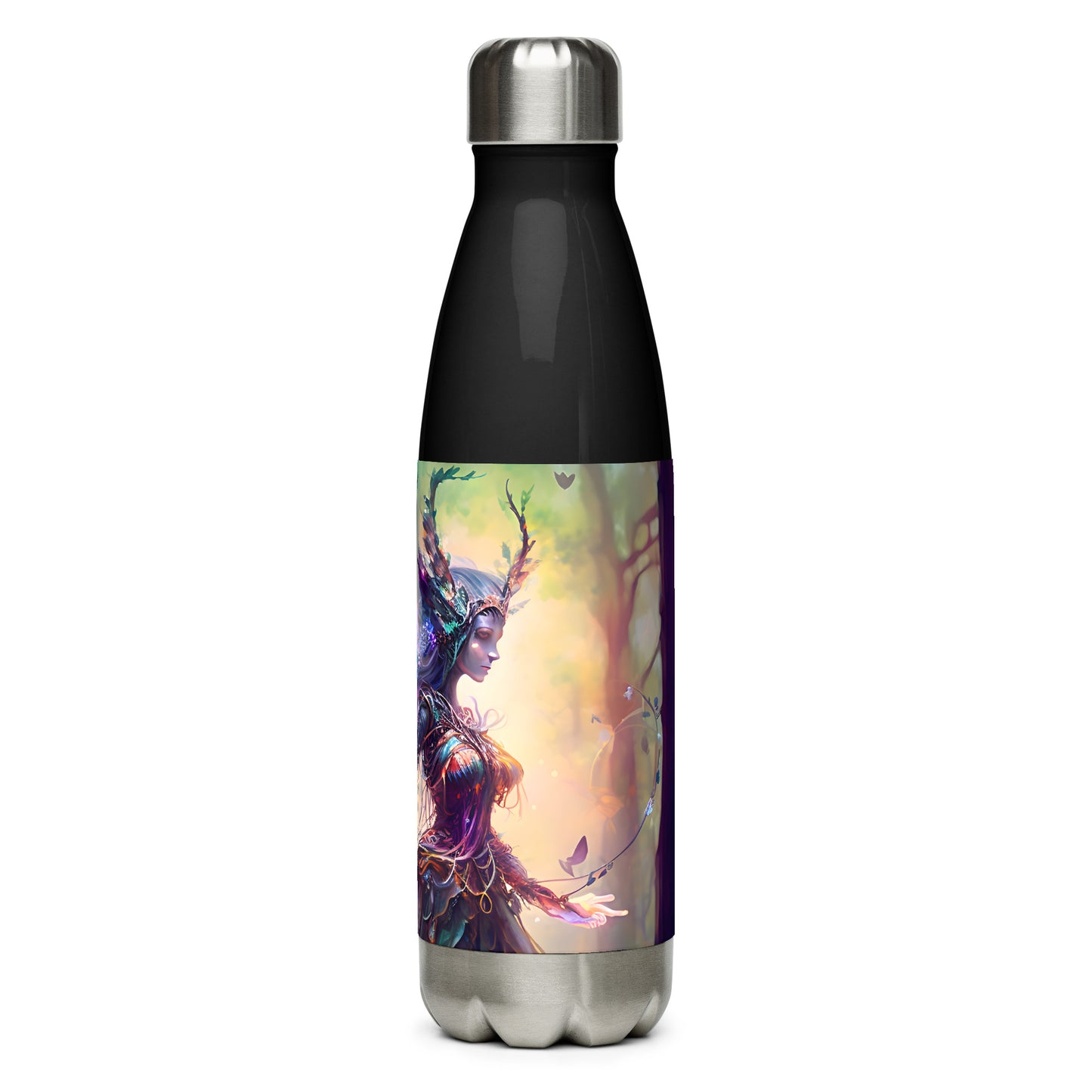 Stainless steel water bottle - Medieval Fairy