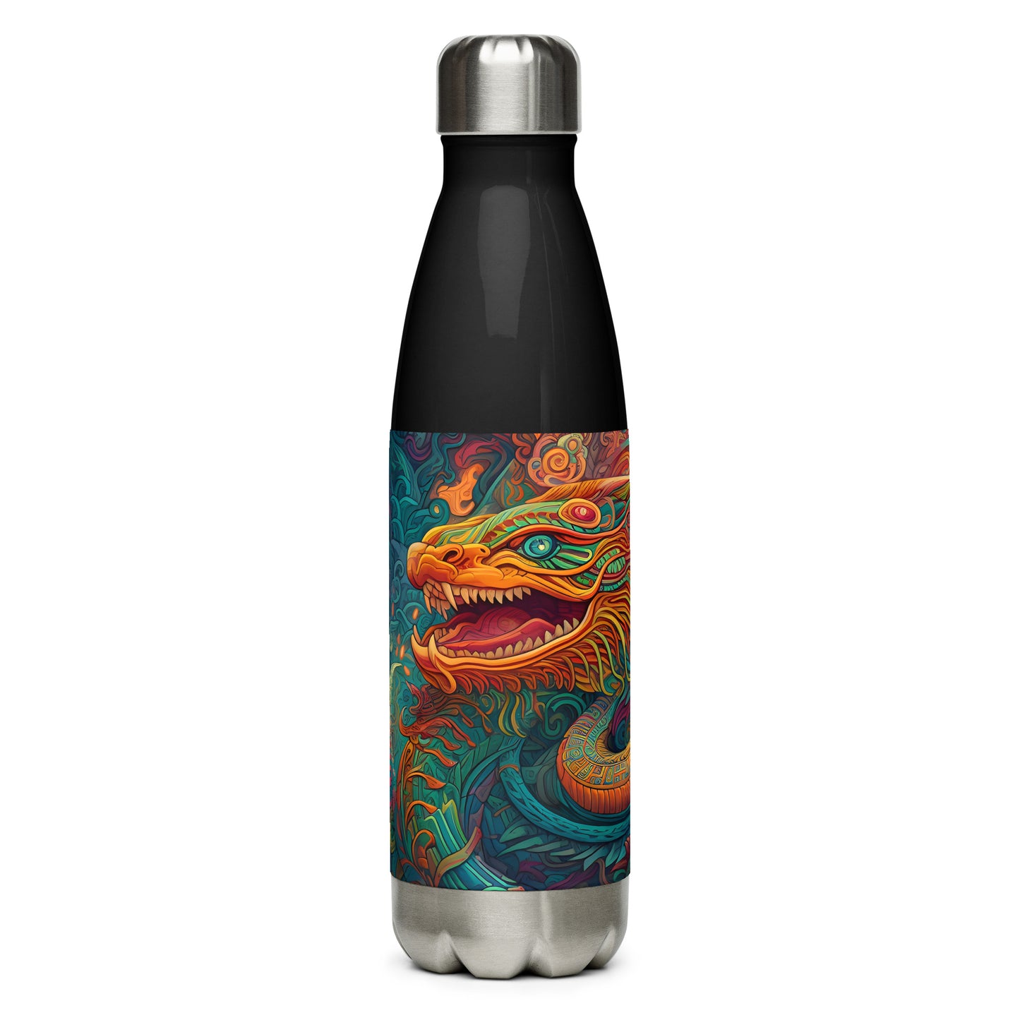 Stainless steel water bottle - Quetzalcoatl 1