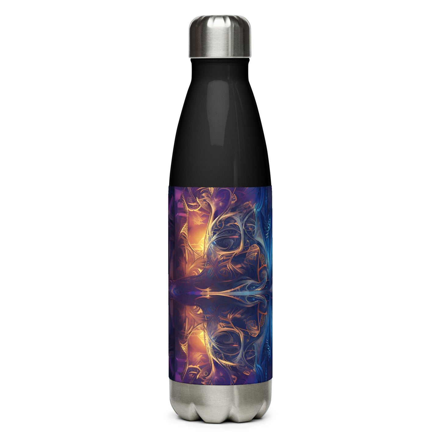 Stainless steel water bottle - Mystical Reflections 3