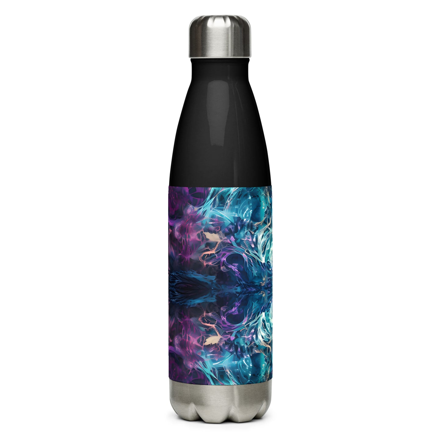 Stainless steel water bottle - Mystical Reflections 4