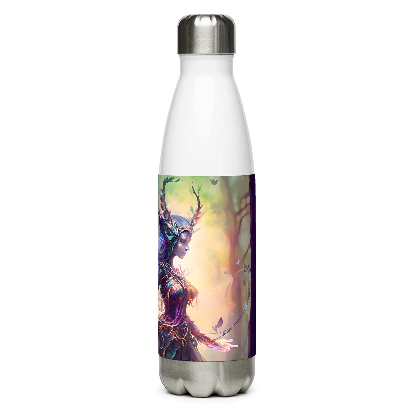 Stainless steel water bottle - Medieval Fairy