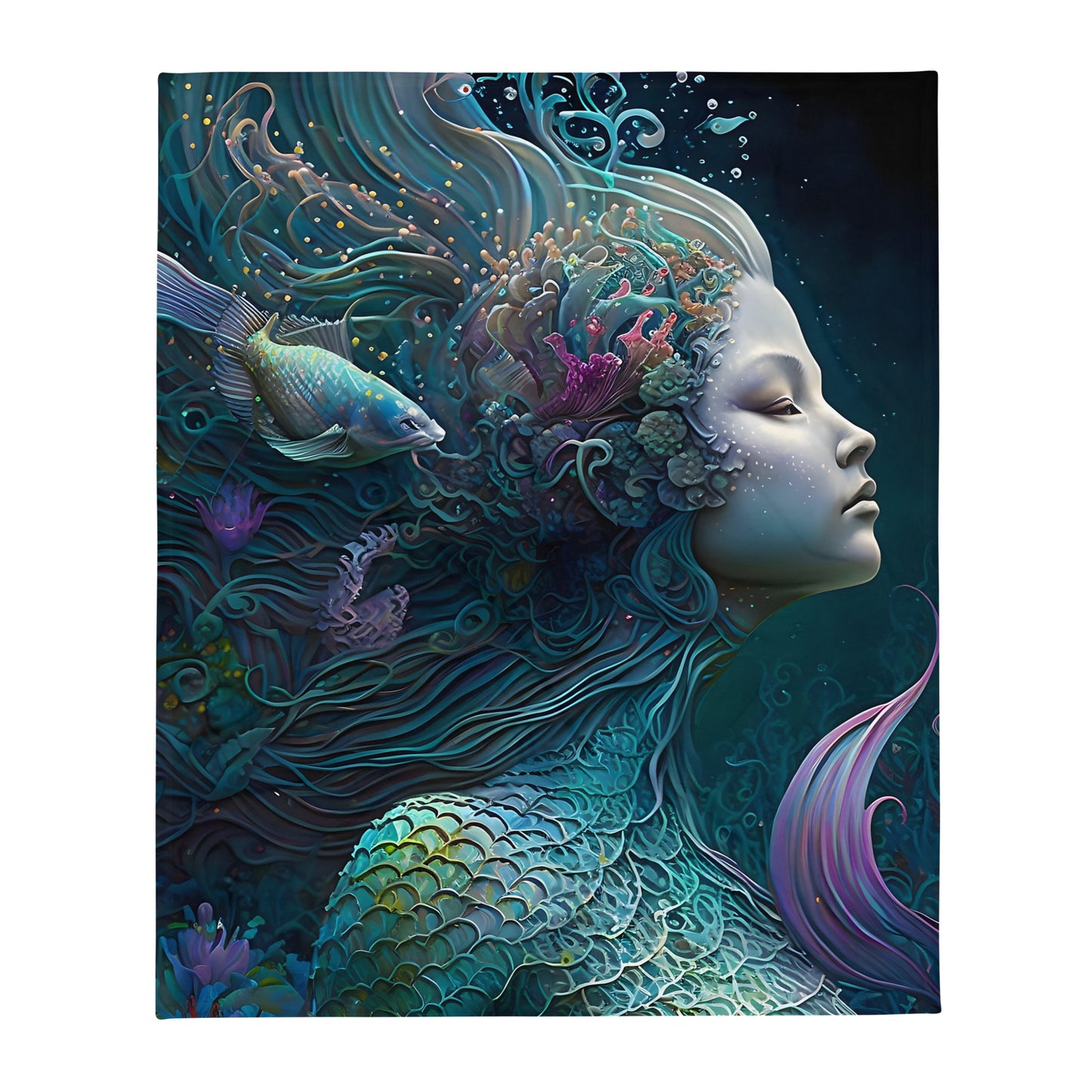 Throw Blanket - Mermaid 1