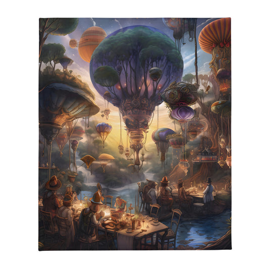 Throw Blanket - Balloon Party