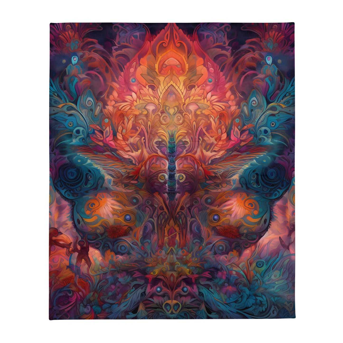 Throw Blanket - Psychedelic Dreamtime 4
