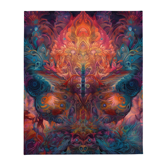 Throw Blanket - Psychedelic Dreamtime 4