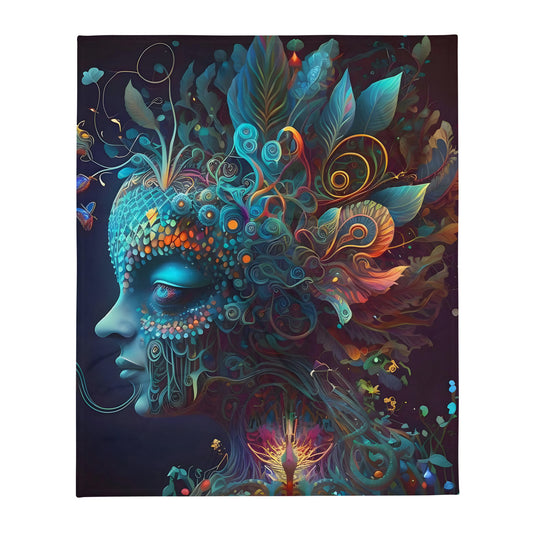Throw Blanket - Psychedelic Fairy 2