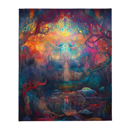Throw Blanket - Dreamweavers Tapestry 1