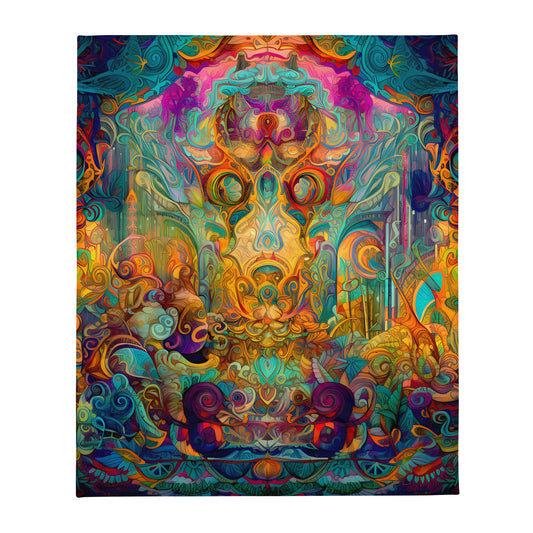 Throw Blanket - Dreamweavers Tapestry 2