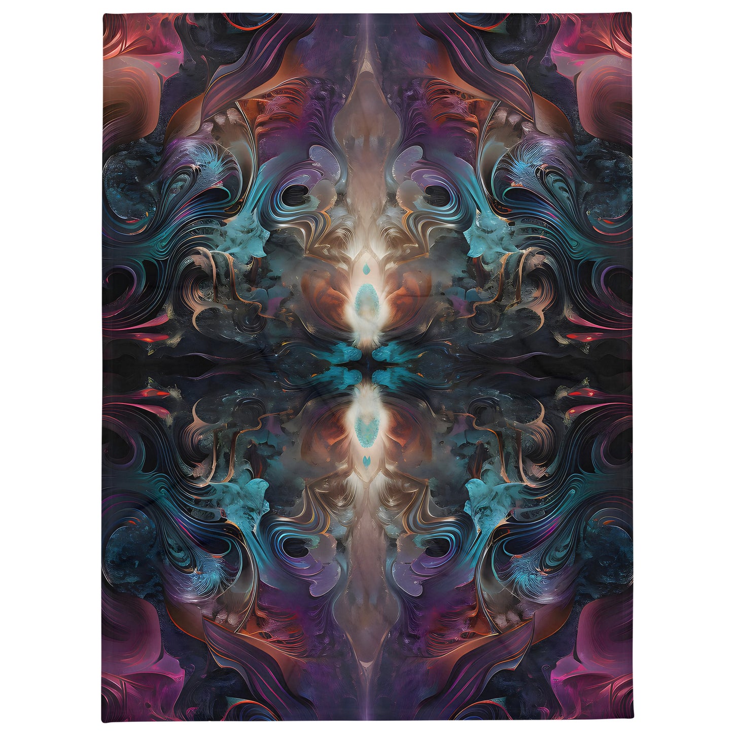 Throw Blanket - Mystical Reflections 1