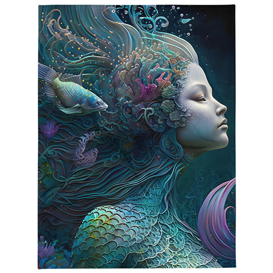 Throw Blanket - Mermaid 1