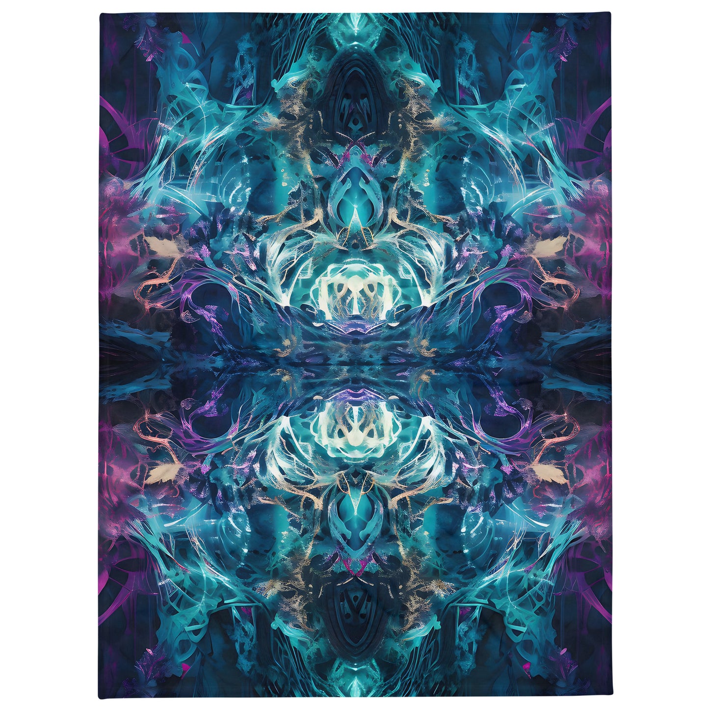 Throw Blanket - Mystical Reflections 4