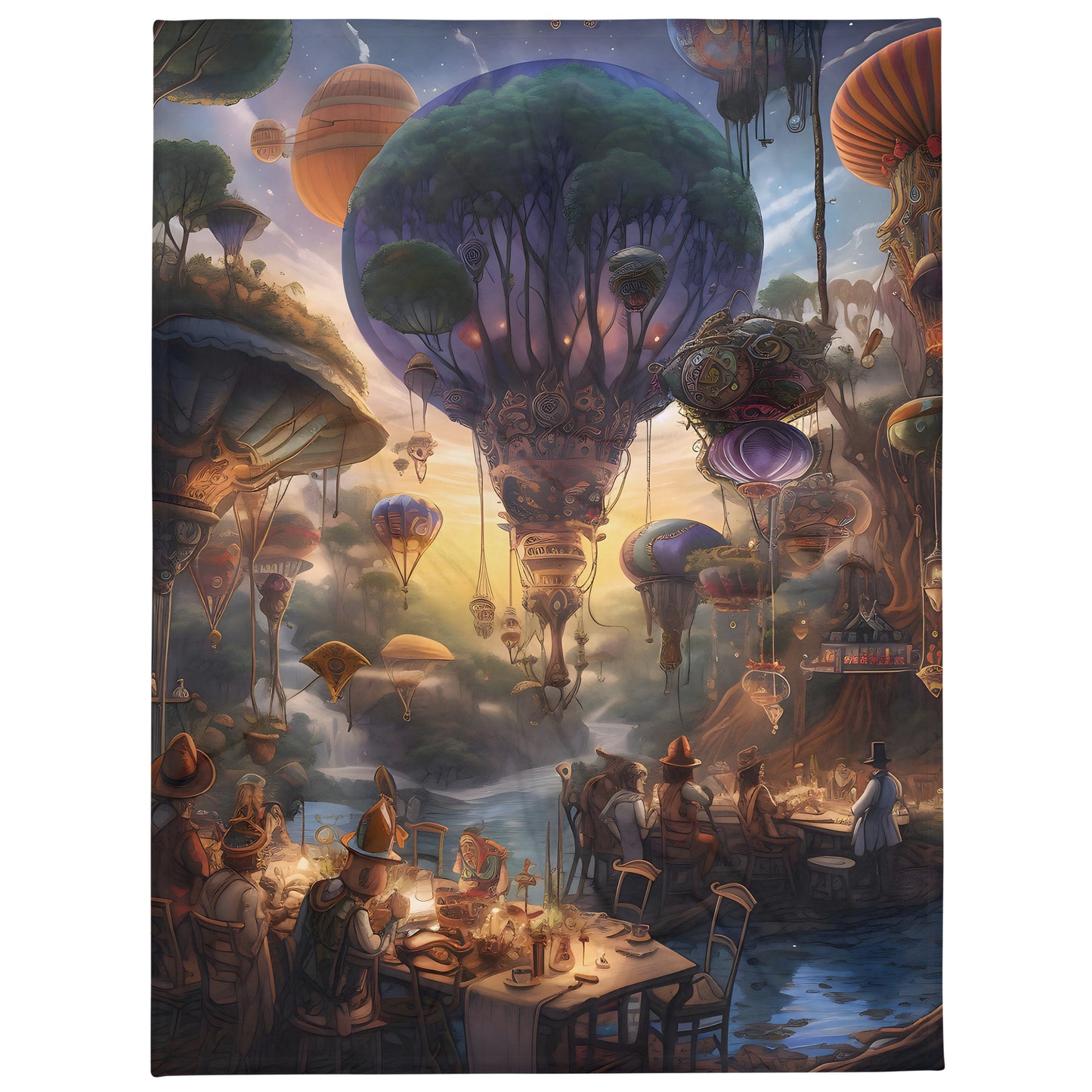 Throw Blanket - Balloon Party
