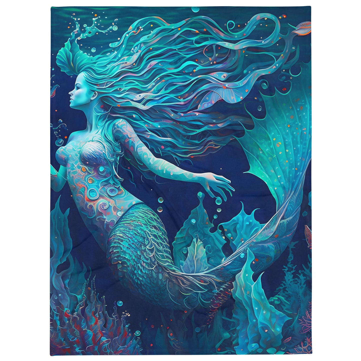 Throw Blanket - Mermaid 2