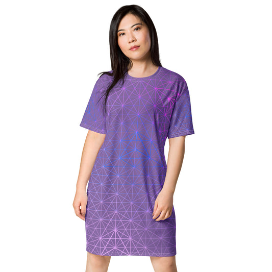 Cygnus - T-shirt dress (Purple)