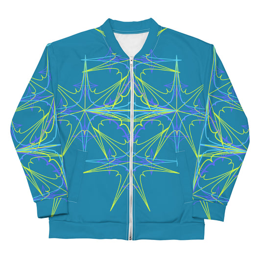 Unisex Bomber Jacket - Kepler (Turquoise)