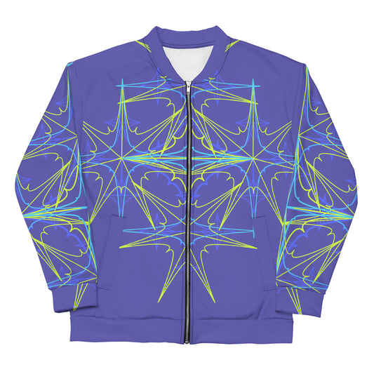 Unisex Bomber Jacket - Kepler (Purple)